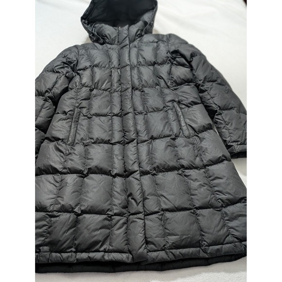 The North Face Jackets & Blazers - The North Face Womens 550 Down Hooded Parka Puffer Jacket Black Large L Long